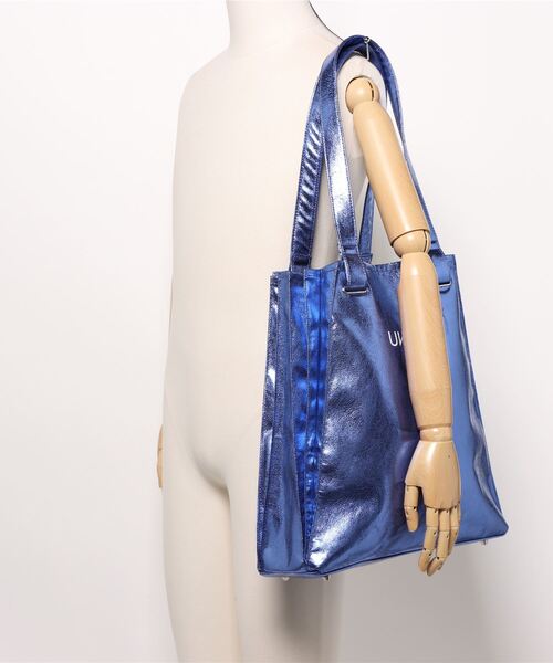 「UN3D.」 トートバッグ FREE シルバー レディース_画像5