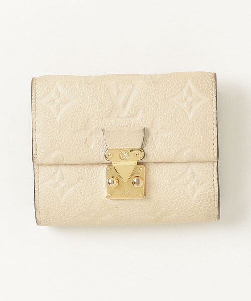 ルイヴィトン モノグラム ポルトフォイユ・メティス コンパクト ベージュ 中古・古着通販】LOUIS VUITTON (ルイ ヴィトン) 財布/ポルトフォイユ