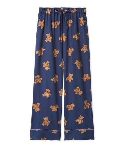 ジェラートピケ HOLIDAY ベア柄ネルシャツ ネルロングパンツセット ジェラートピケ HOLIDAY ベア柄ネルシャツ&ネルロングパンツセット