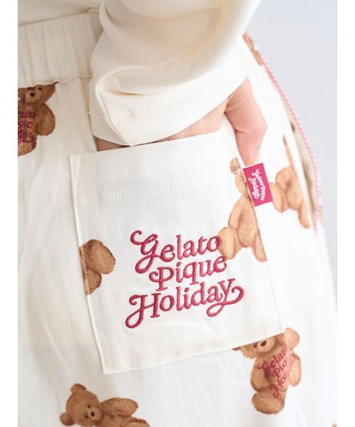 gelato pique（ジェラートピケ） パジャマ ルームウェア 「HOLIDAY