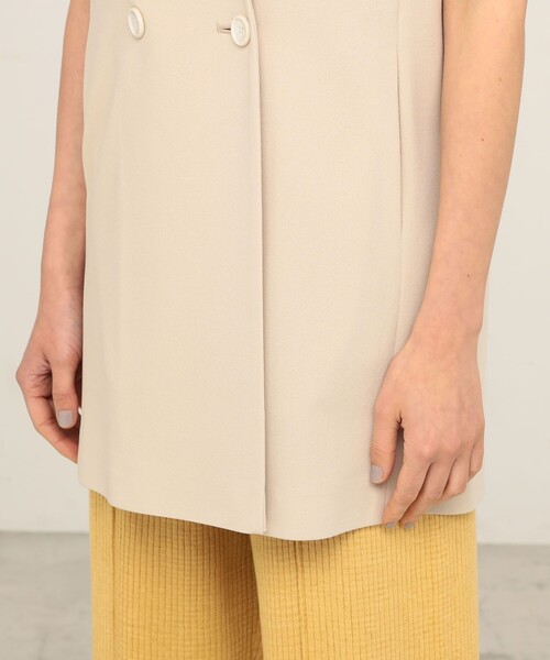 Ballsey（ボールジィ） ベスト 36 ベージュ レディース : ZOZOTOWN