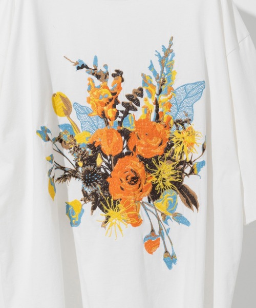 「MAISON SPECIAL」 半袖Tシャツ 1 オフホワイト メンズの画像