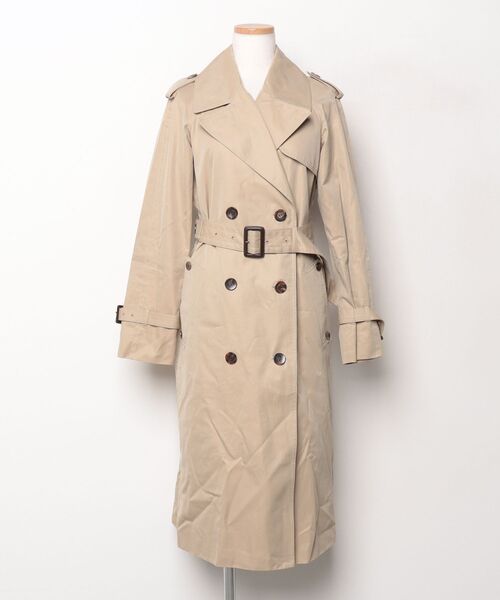 Deuxieme Classe MUSE　ライトベージュ トレンチコート MUSE de Deuxieme Classe 「MUSE classe」 トレンチコート 38 ベージュ