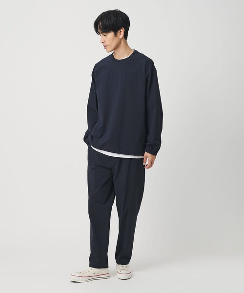美品　360°MASTER アジャスト クルーネック ネイビー BEAUTY＆YOUTH UNITED ARROWS tシャツ 360°MASTER アジャスト クルー