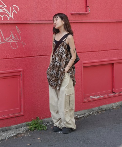 TEEN BOOP カーゴパンツ FREE カーキ レディース : ZOZOTOWN Yahoo!店