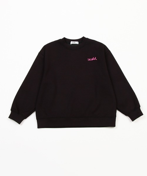 「X-girl Stages」 「KIDS」長袖カットソー 100cm パープル キッズ_画像6