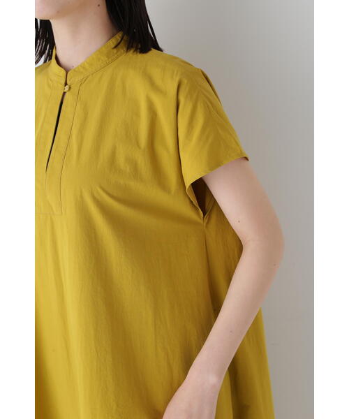 「human woman」 半袖ワンピース MEDIUM イエロー レディースの画像