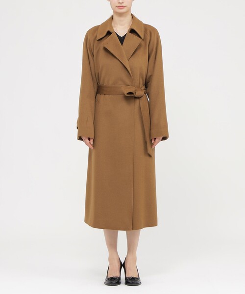 【新品未使用】Paul Stuart ポール・スチュアート コート 日本製 SANYOCOAT×Paul Stuart】 ブリティッシュツイード ダブルトレンチ