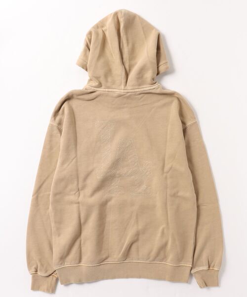 ニューエラ◆ダンボールニット プルオーバー パーカー ベージュ Lサイズ NEW ERA（ニューエラ） プルオーバーパーカー L ベージュ メンズ