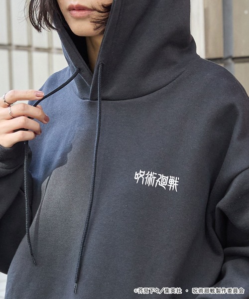 yonige 刺繍入りプルオーバーパーカー yonige 刺繍入りプルオーバーパーカー