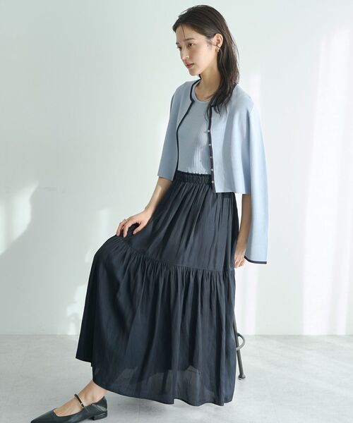 YECCA VECCA（イェッカヴェッカ） ワンピース 「2点SET」カーディガン