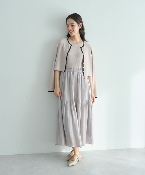 YECCA VECCA（イェッカヴェッカ） ワンピース 「2点SET」カーディガン