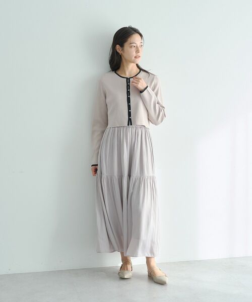 YECCA VECCA（イェッカヴェッカ） ワンピース 「2点SET」カーディガン