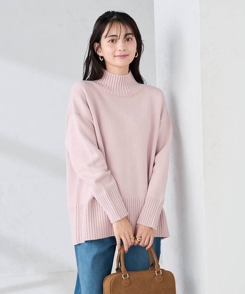 「a.v.v」 長袖ニット 38 パープル レディース_画像7
