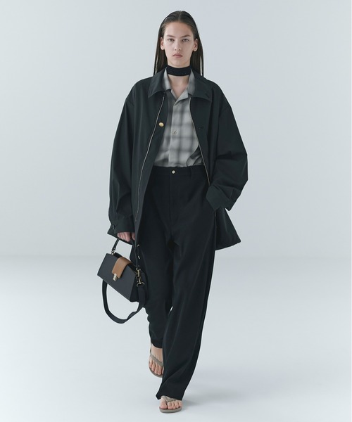 CULLNI（クルニ） ステンカラーコート コート Three-Layer Taffeta Zip