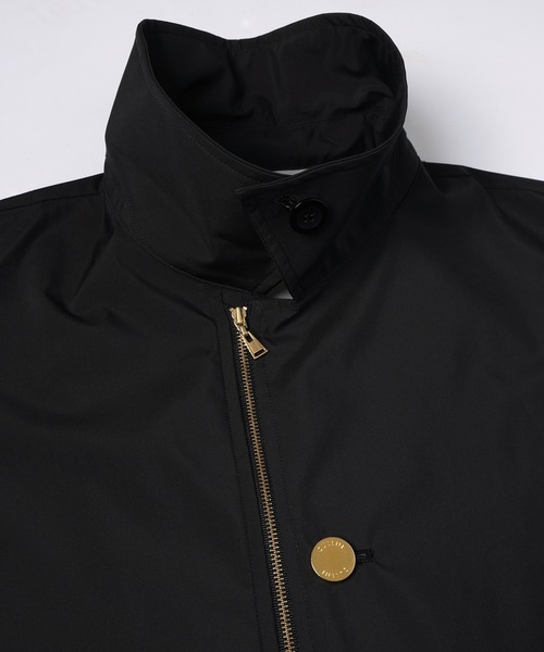 ステンカラーコート コート Three-Layer Taffeta Zip Up Short Coat メンズ レディースの画像