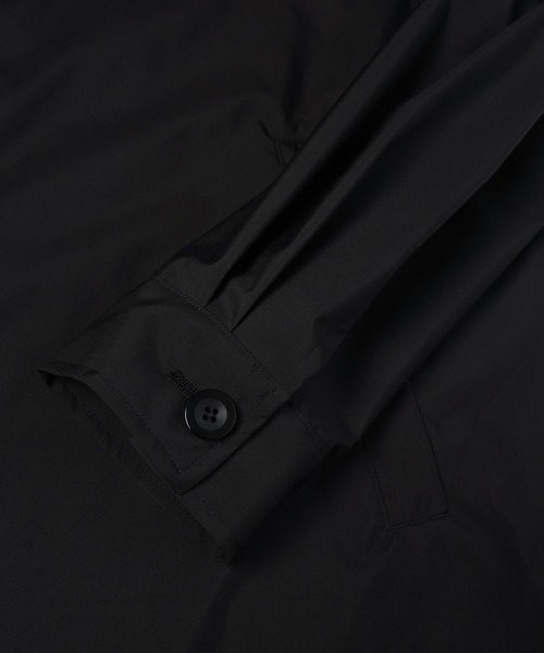 ステンカラーコート コート Three-Layer Taffeta Zip Up Short Coat メンズ レディースの画像