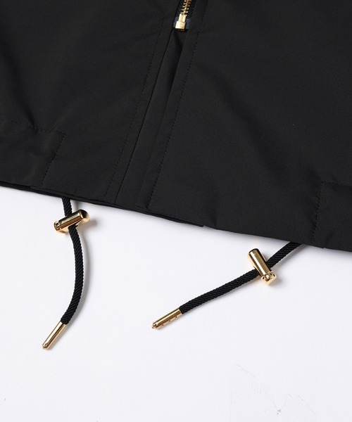 ステンカラーコート コート Three-Layer Taffeta Zip Up Short Coat メンズ レディースの画像