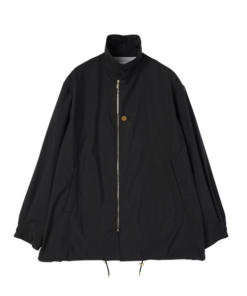 ステンカラーコート コート Three-Layer Taffeta Zip Up Short Coat メンズ レディースの画像