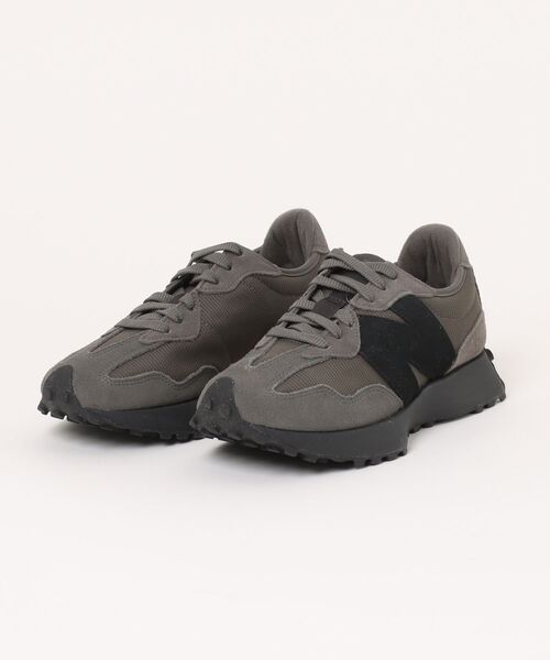 ■新品24.0cm■ニューバランス 327 グレー系 オールレザー スエード ニューバランス New Balance 327 （GRAY） -靴＆ファッション通販