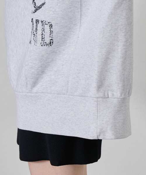 「etsinta」 スウェットカットソー ONE SIZE ライトグレー レディース_画像9