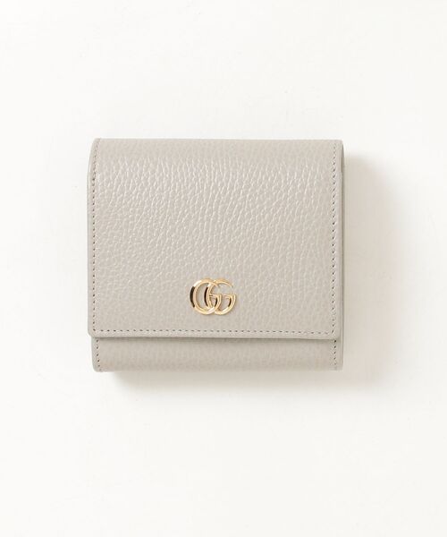 GUCCI（グッチ） ダブルG 財布 - グレー レディース : ZOZOTOWN Yahoo