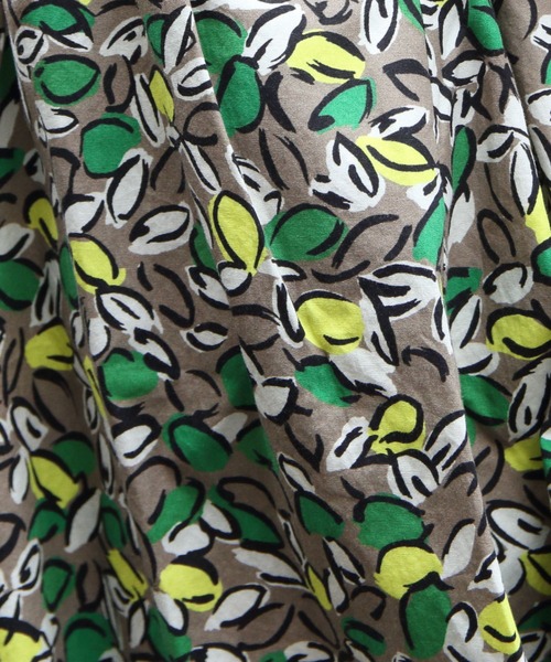 スカート ORCIVAL/オーシバル　プリントAラインスカート　PRINTED A-LINE SKIRT　OR-F0088 PFMの画像