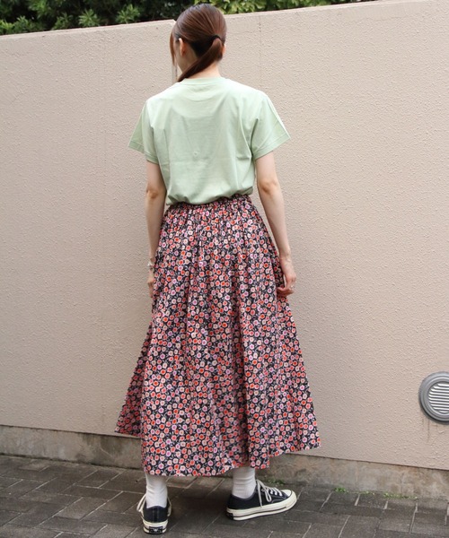 スカート ORCIVAL/オーシバル　プリントAラインスカート　PRINTED A-LINE SKIRT　OR-F0088 PFMの画像