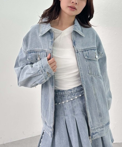 「archives」 ブルゾン MEDIUM ブラック レディース_画像5