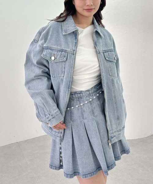 「archives」 ブルゾン MEDIUM ブラック レディース_画像6