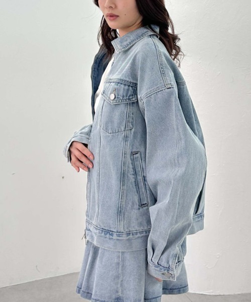 「archives」 ブルゾン MEDIUM ブラック レディース_画像7