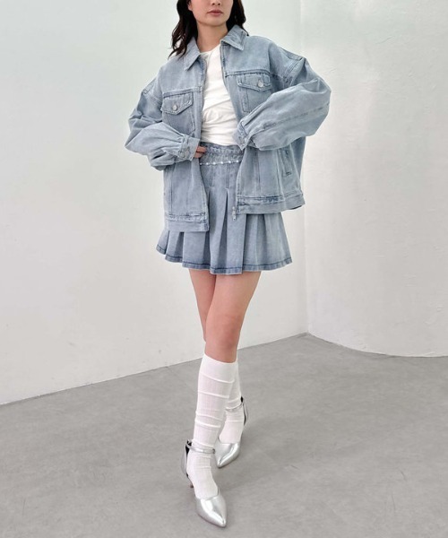 「archives」 ブルゾン MEDIUM ブラック レディース_画像8