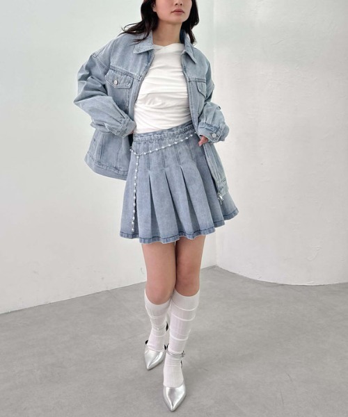 「archives」 ブルゾン MEDIUM ブラック レディース_画像9