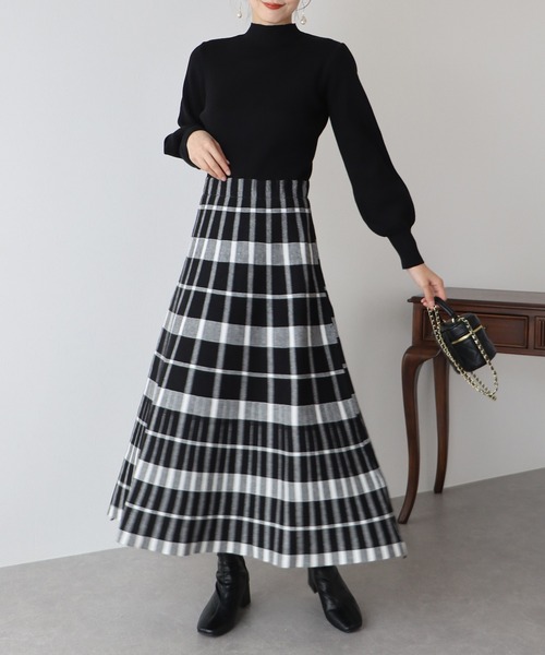 「BLUEEAST」 ニットワンピース MEDIUM グレー レディース_画像6