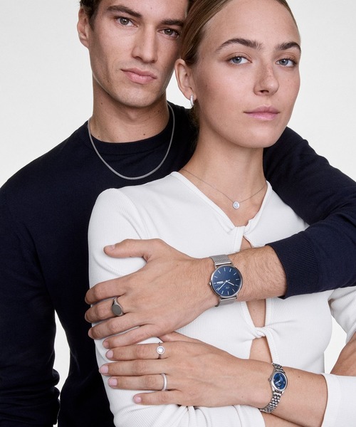「Daniel Wellington」 ネックレス ONE SIZE グレー メンズ