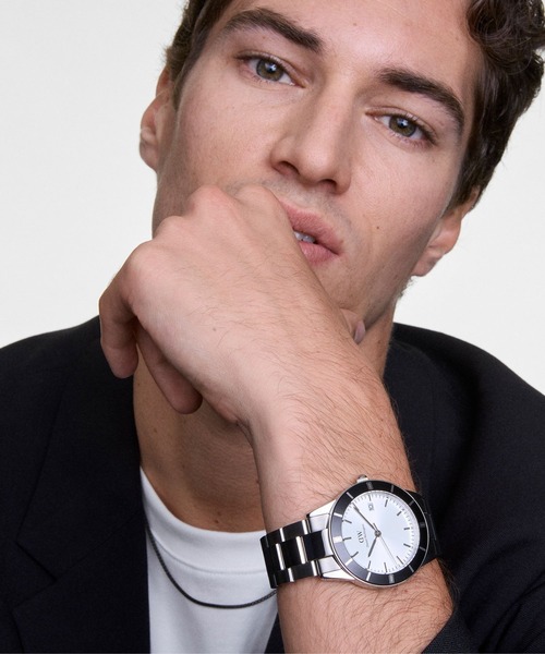 「Daniel Wellington」 ネックレス ONE SIZE グレー メンズ