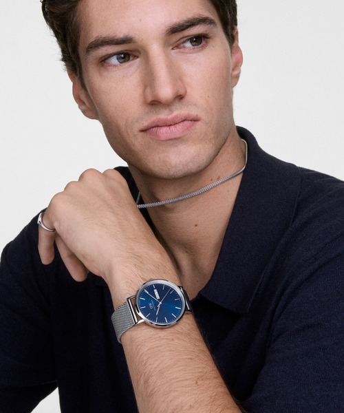 「Daniel Wellington」 ネックレス ONE SIZE グレー メンズ