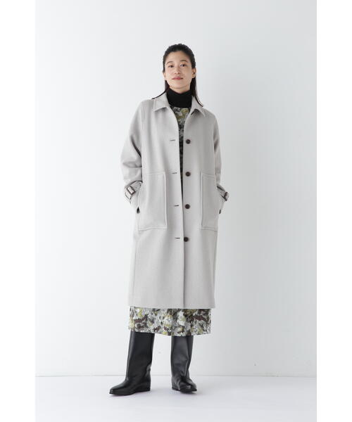 「human woman」 長袖ワンピース MEDIUM ダークインディゴブルー レディースの画像