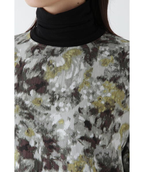 「human woman」 長袖ワンピース MEDIUM ダークインディゴブルー レディースの画像