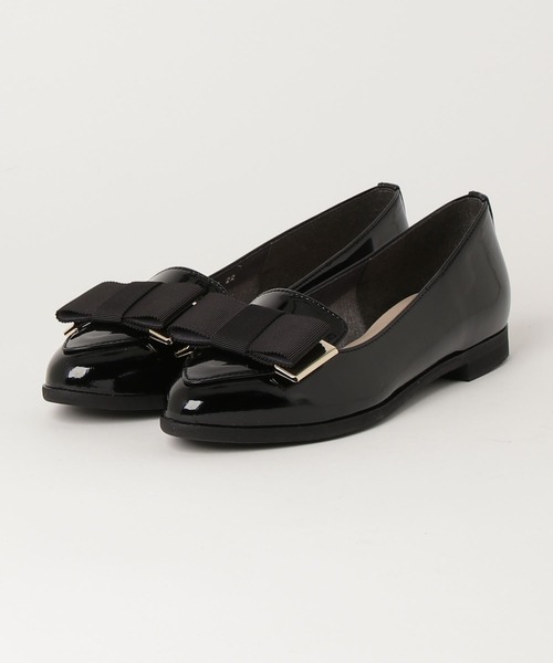 「artemis by DIANA」 フラットパンプス 25.0cm ブラック レディース_画像4