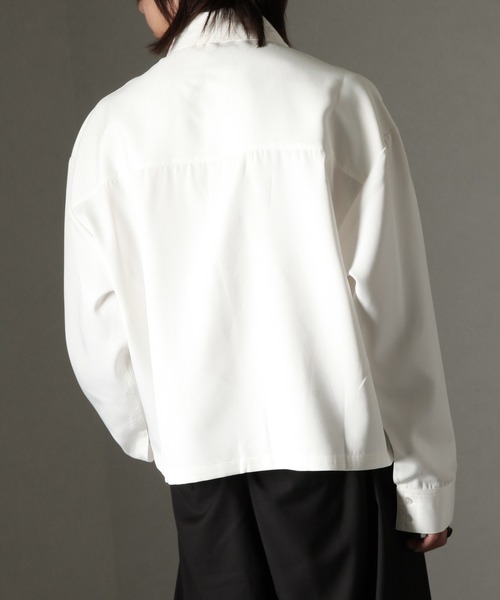 「welise」 長袖シャツ L ブラック メンズ_画像4