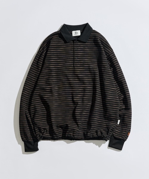 WETTEMPT tシャツ SKETCH BORDER L/S POLO / スケッチボーダーロング
