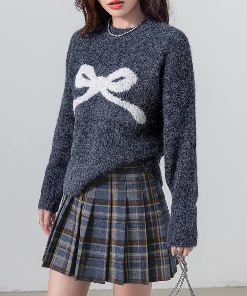 「DAY CLOSET」 ミニスカート M ブラウン レディース_画像4