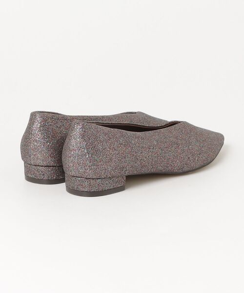 「Au BANNISTER」 フラットパンプス 37 パープル レディース_画像2