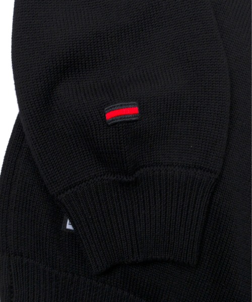 「FUBU」 長袖ニット M ブラック メンズ_画像7