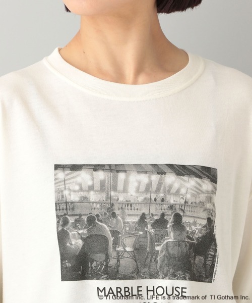「GOOD ROCK SPEED」 「APART」半袖Tシャツ FREE アイボリー レディース_画像7