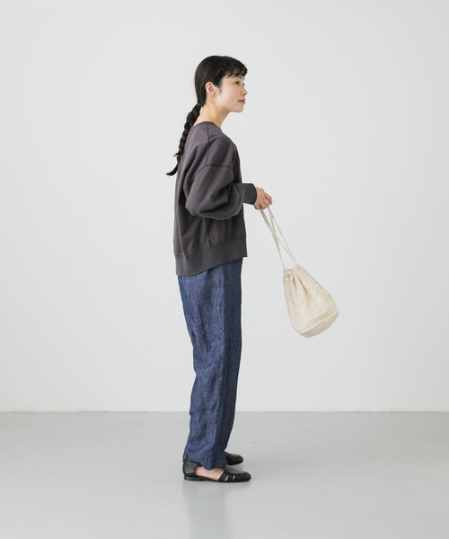 「かぐれ」 スウェットカットソー FREE ミント レディースの画像