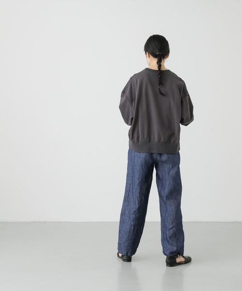 「かぐれ」 スウェットカットソー FREE ミント レディースの画像