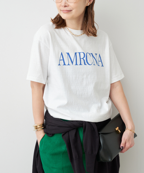 【AMERICANA/アメリカーナ】CANNA Tシャツ　ドゥーズィエムクラス Deuxieme Classe（ドゥーズィエムクラス） tシャツ 「AMERICANA