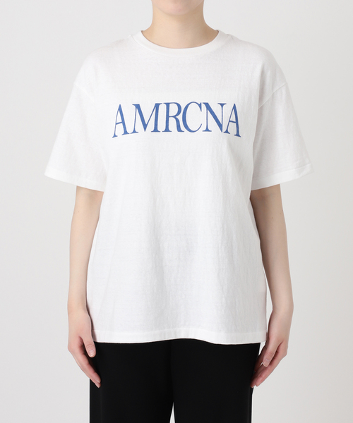 Deuxieme Classe【AMERICANA】AMRCNA TEE AMERICANA/アメリカーナ】AMRCNA TEE（Tシャツ／カットソー